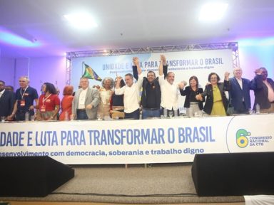 CTB abre 6º Congresso e conclama unidade dos trabalhadores “contra os traidores da pátria”