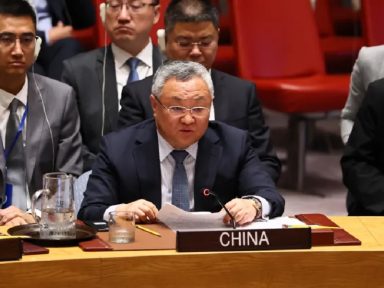 “Qualquer alteração da população e estrutura territorial de Gaza” deve ser rejeitada, diz China