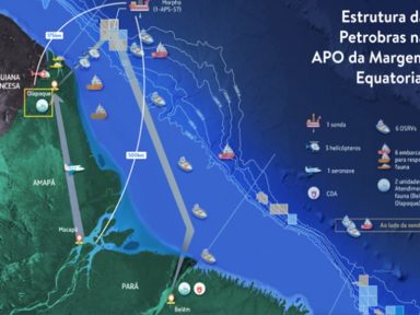 Petrobrás inicia testes na Margem Equatorial