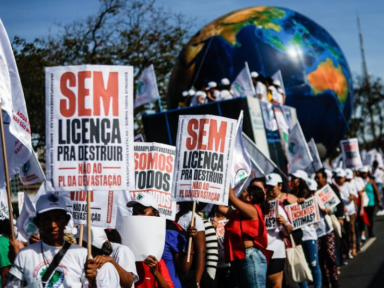 MPF recomenda Lula vetar mais de 30 itens do PL da devastação ambiental