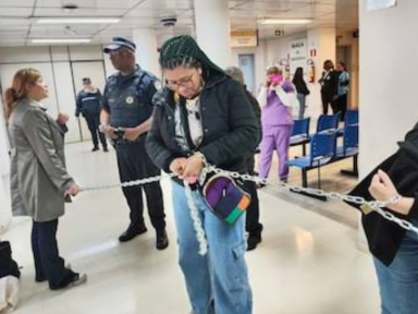 Servidores protestam contra fechamento da maternidade do HSPM e repudiam privatização