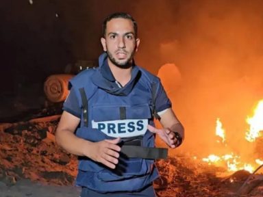 Israel mata o jornalista Anas Al-Sharif com ataque aéreo a uma tenda na Cidade de Gaza
