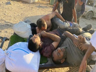 Tropas de Netanyahu assassinam 61 palestinos e ferem 363 em Gaza
