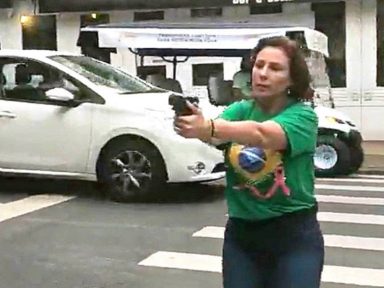 Zambelli é condenada no STF por perseguição armada de eleitor na véspera da eleição