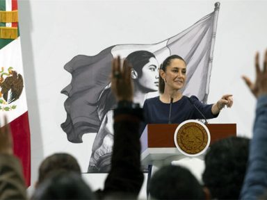 Sheinbaum repudia ameaça de Trump de invadir o México sob pretexto de combater criminosos
