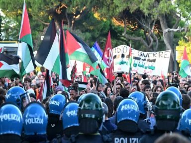 Milhares exigem no Festival de Cinema de Veneza: “Acabem com o genocídio em Gaza”