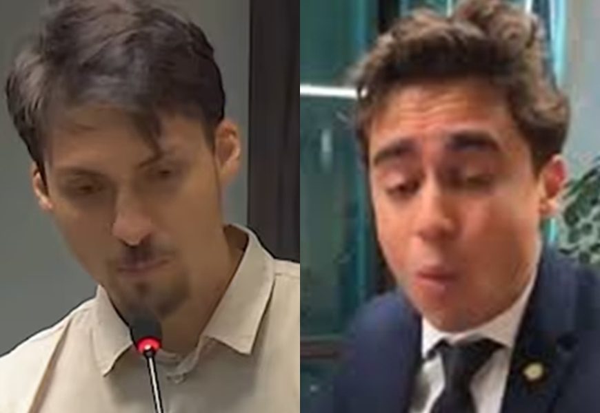 Continua briga entre bolsonaristas: Nikolas chama o filho “04” de “toupeira cega”